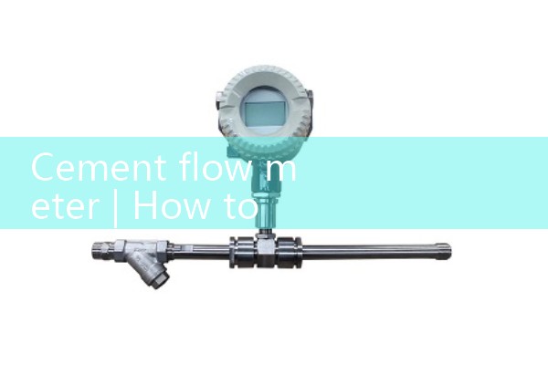 Cement flowmeter